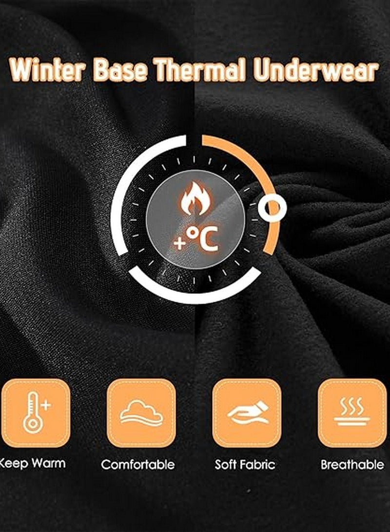 Thermal Underwear Set for Kids Children's Thermal Set Long Johns Underwear for Boys Girls Thermal Top and Bottom Set for Winter Thermo Base Layer - Image 5