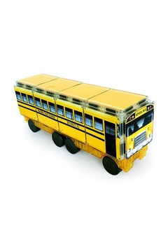 MAGNA-TILES 123 School Bus, 16 Pieces| Connect With Magnets, Double Sided Tiles, Kids Building Toys, For Ages 3+  - Image 4