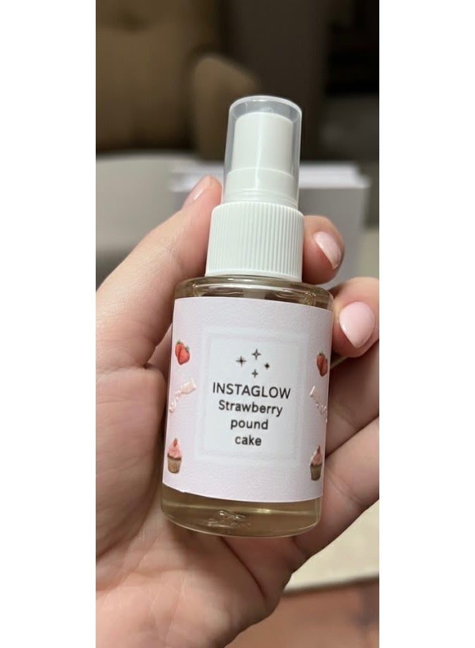 INSTAGLOW Strawberry pound cake perfume mist - Image 5
