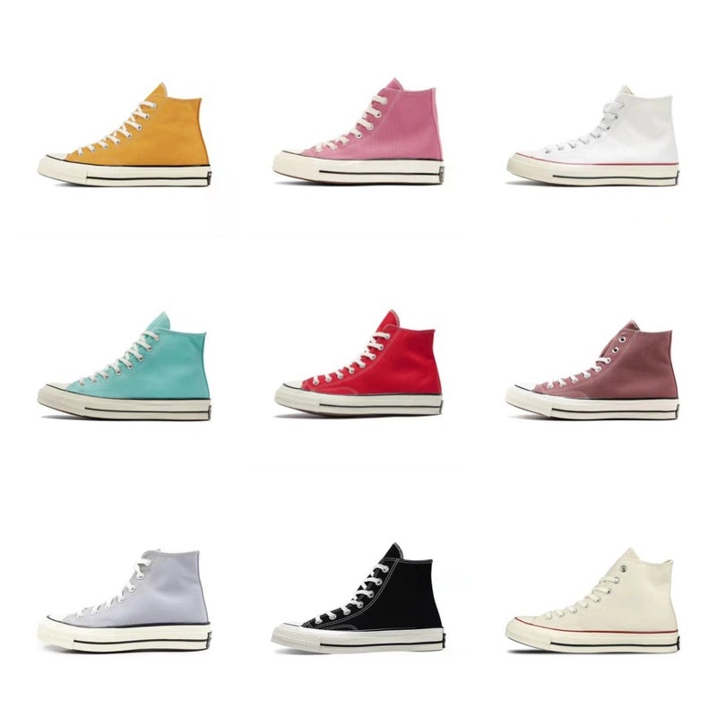 Putian Shoes Classic 1970S Black High-Top Summer Canvas Shoes For Men And Women Lovers Shoes Low-Top Board Shoes Vulcanized Sole - Image 2