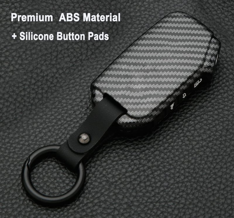 CONTACTS غطاء مفتاح السيارة متوافق مع كيا - سيلتوس، سونيت، كارينز، كارنفال، EV6 والمزيد | يناسب مفاتيح 3 و 4 أزرار - Image 3