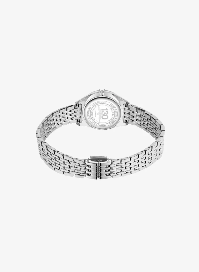Rotary  Rotary Ladie's Ultra Slim Stone Set Mother Of Pearl Stainless Steel Bracelet Watch - LB08010/07/D for Women | Best Price UAE