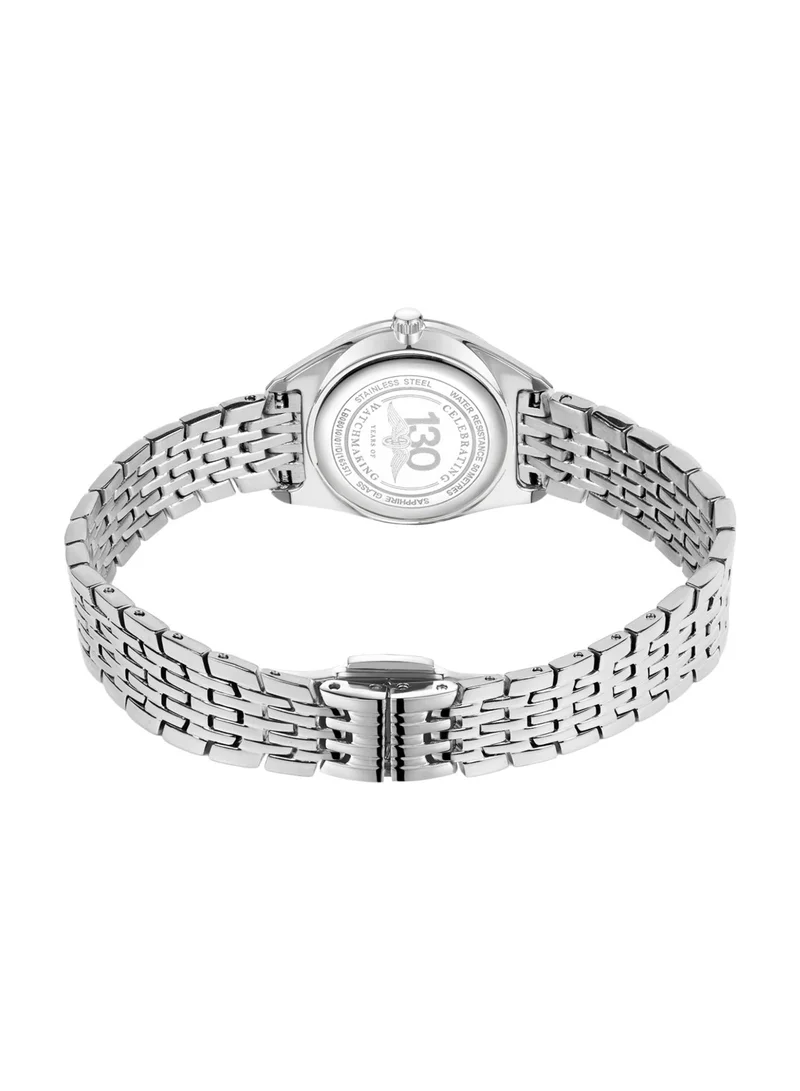 Rotary  Women's Ultra Slim Diamond Analogue Watch, 27 mm, Mother of Pearl Dial, Stainless Steel Bracelet for Women | Best Price UAE