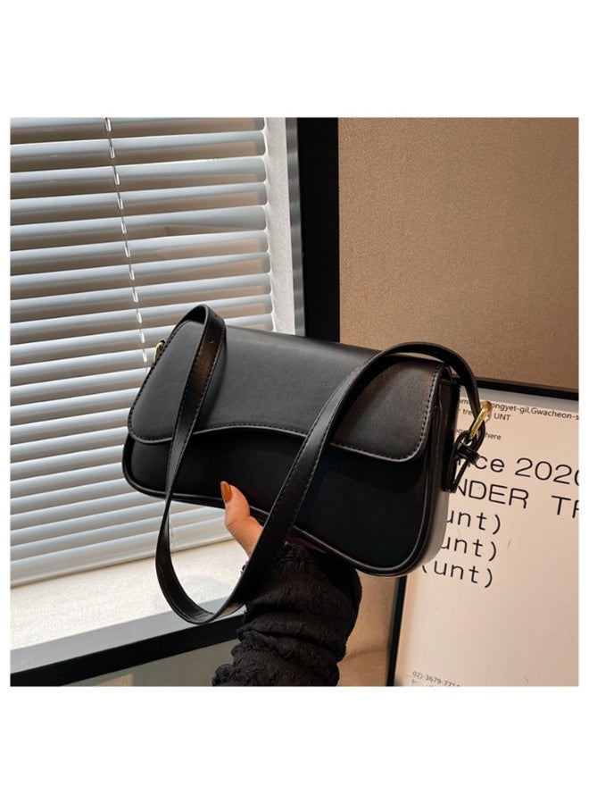 Shoulder Bag for Women - Trendy Purse Vegan Leather Hobo Handbags Clutch Saddle Bag with Strap  - Image 4