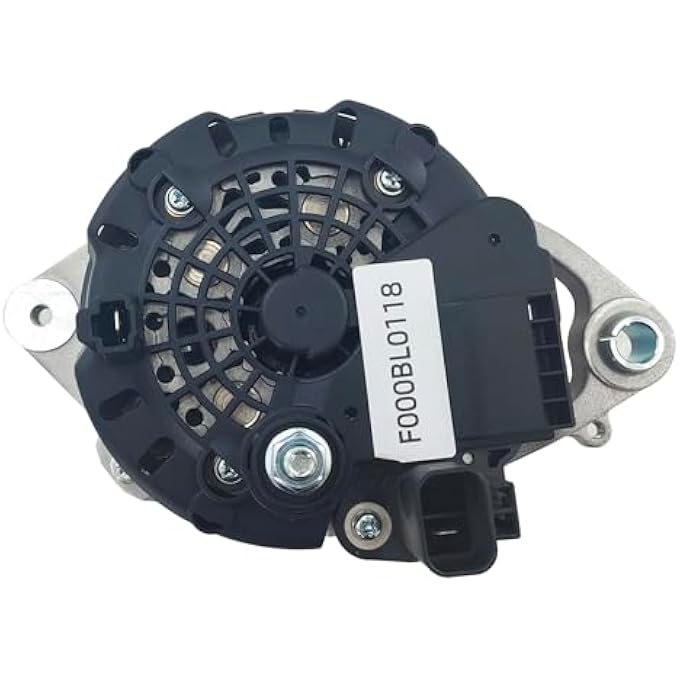 sen SHOW F000BL0118 Alternator 80A Compatible with 2008 YANMAR TT-4 TT-5 TT-6 TT-7 TT-8 4TNV98 DIESEL 12V Replacement 129908-77200 - Image 5