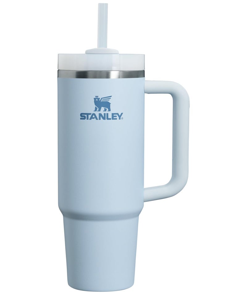 Stanley Stanley Quencher H2.0 Tumbler with Handle & Straw 30 oz | Twist On 3-Way Lid | Cupholder Compatible for Travel | Insulated Stainless Steel Cup | BPA-Free | Glacier - Image 1