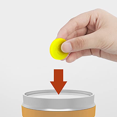 Leelosp 12 Pieces Diaper Pail Deodorizers Baby Diaper Deodorizing Disc Diaper Bucket Air Freshener Keep Diaper Pails Smelling Fresh, Yellow - Image 3