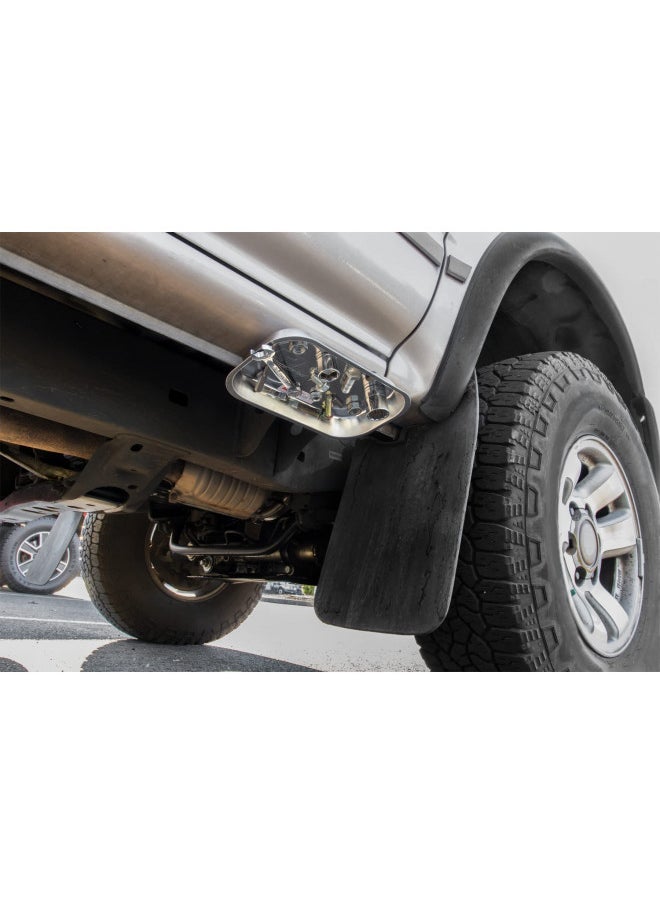 Performance Tool Performance Tool W1265 Large Heavy-Duty Magnetic Nut and Bolt Tray for Garage Organization, Silver, 9.5 x 5.5 inches  - Image 3