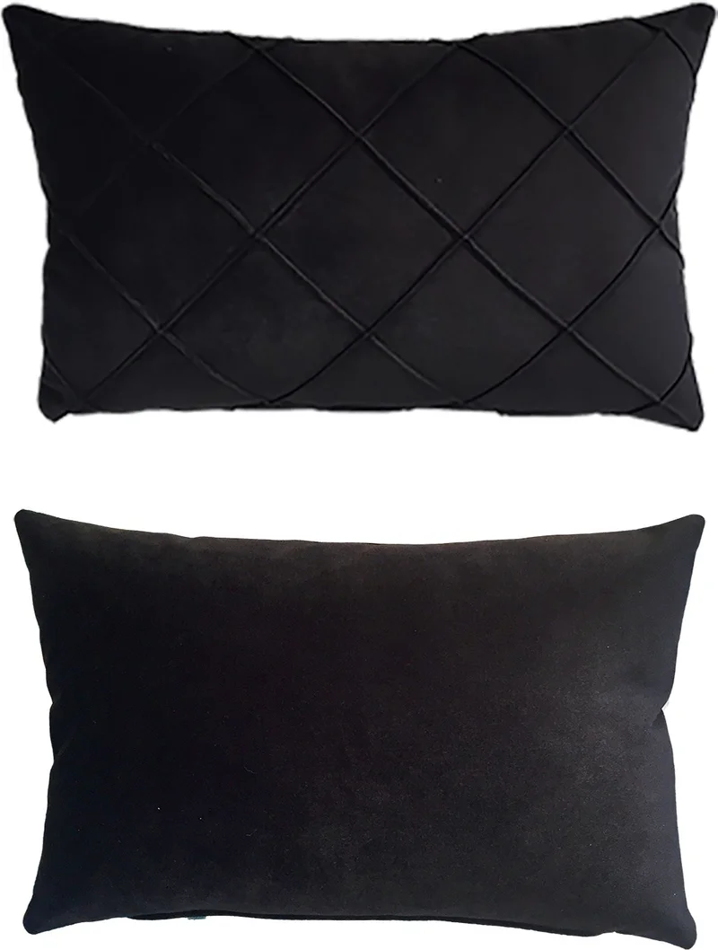 Nisahometeks Stain Resistant Erasable Quilted Throw Pillow Case