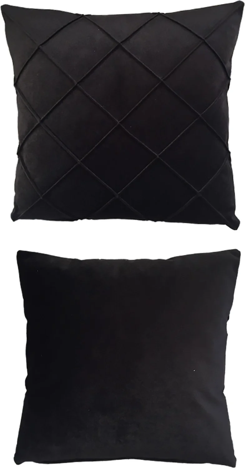 Nisahometeks Stain Resistant Erasable Quilted Throw Pillow Case