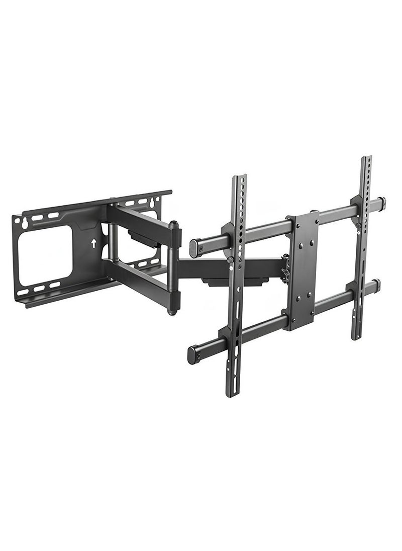 BEETEC - Single Arm Swivel TV Wall Mount for 37-75 Inch Flat Panel TVs up to 60 kg/132 lbs, Full-Motion Design with 615mm Extension, Free-Tilting Design for Better Viewing and Reduced Glare, Black | TF-LPA49-463D - Image 1