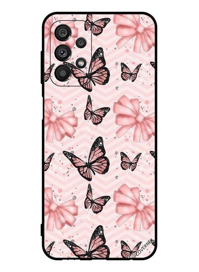 Covernex Protective Case Cover For Samsung Galaxy A23 5G Butterflies Wallpaper - Image 1