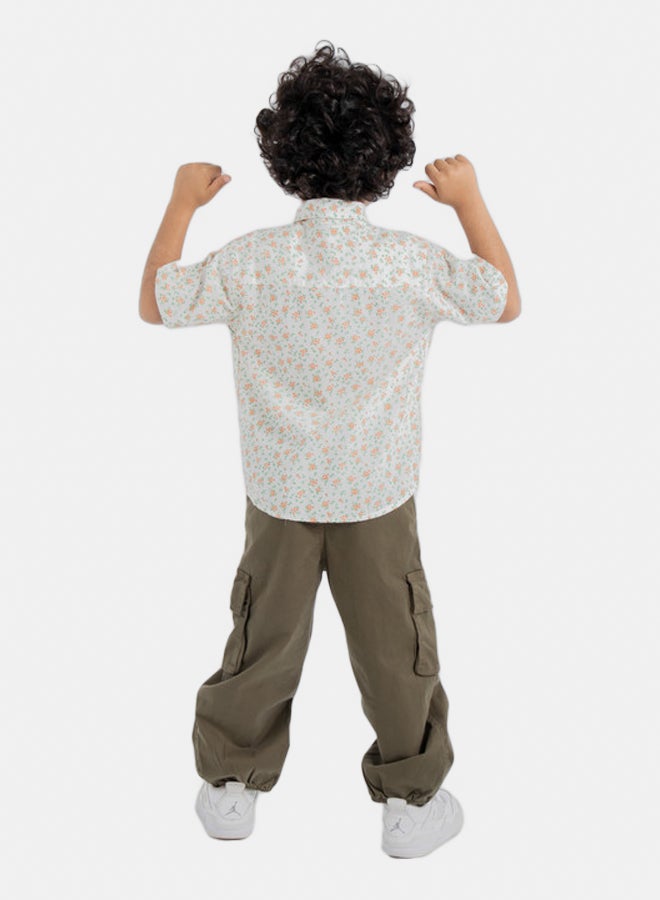 Nanaz Baby Boy Printed Shirt - Image 4