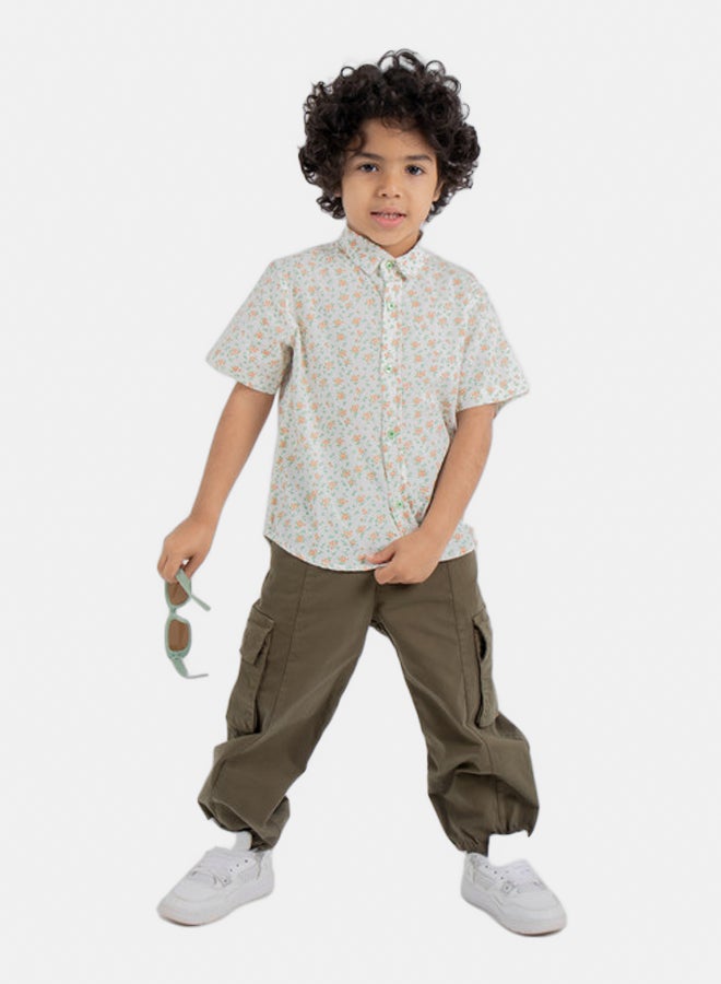 Nanaz Baby Boy Printed Shirt - Image 2