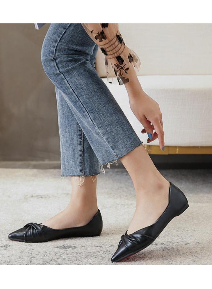 KUYING Flat Sole Single Shoe Women  - Image 3