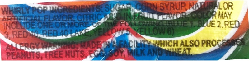 Adams & Brooks, Inc. Adams Brooks Whirly Pop Lollipop Rainbow Swirl - Image 3