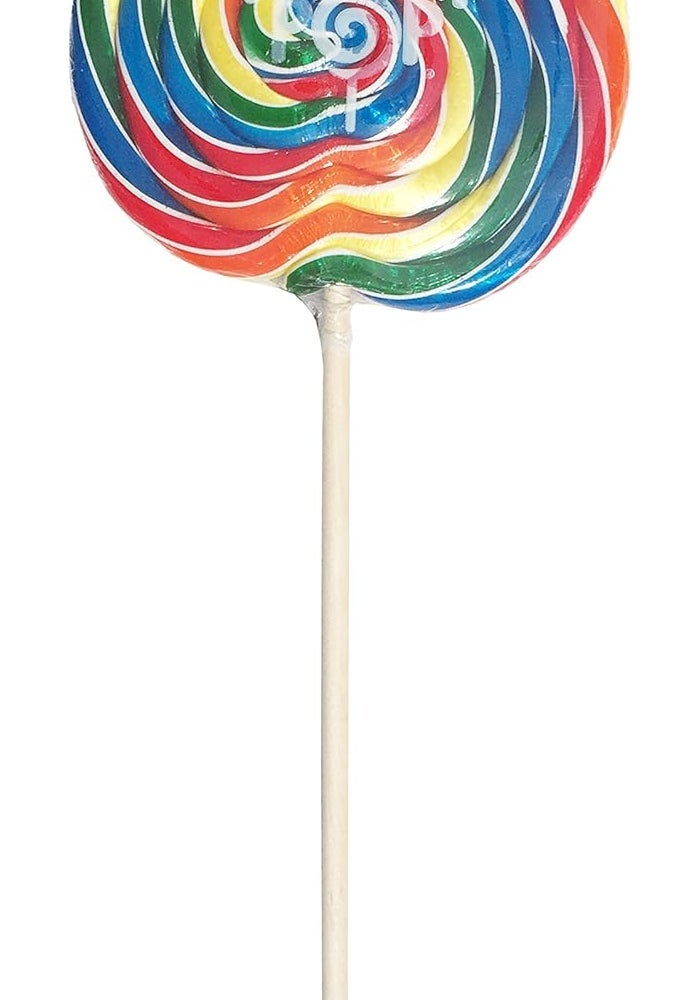 Adams & Brooks, Inc. Adams Brooks Whirly Pop Lollipop Rainbow Swirl - Image 1
