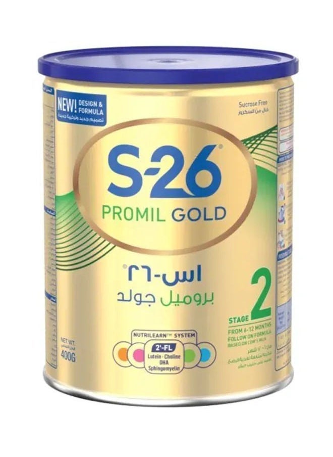 S26 Promil Gold Follow On Baby Formula Milk, Stage 2, 6-12 Months, 400g 