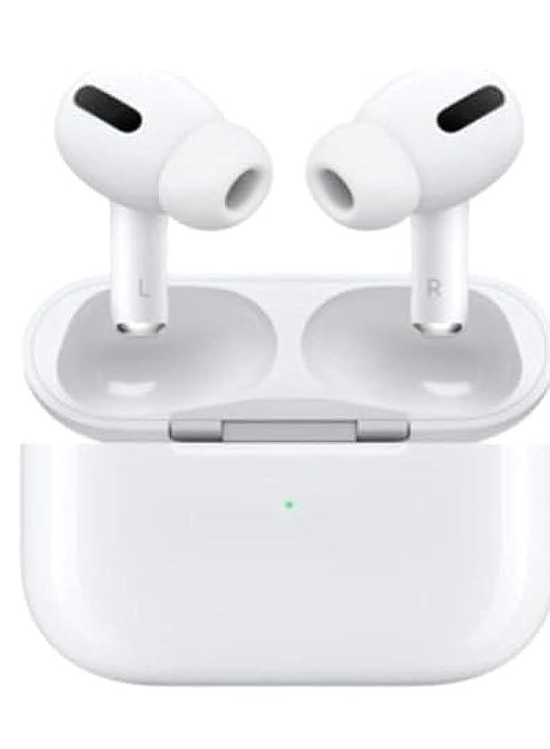 Green Lion True Wireless Green Earbuds 3 with Built-In Microphone & Charging Base Compatible With iPhone 14 Pro Max / 13 Pro Max/Galaxy Note S20 / S21 / S22 (White) - EARBUDS