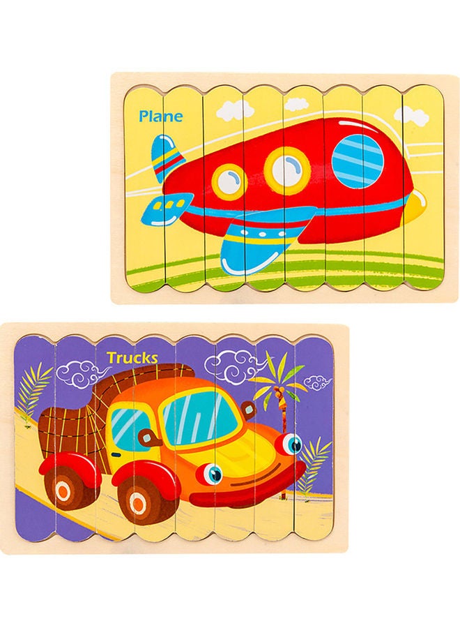 Traffic Series Double-Sided Puzzle