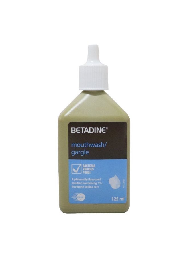 BETADINE Betadine Mouthwash Gargle 125 ml  - Image 2