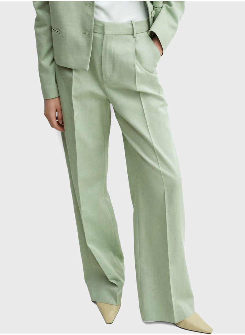 MANGO - High Waist Pants - Image 1