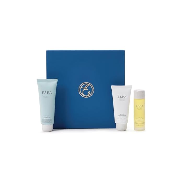 ESPA Fitness Collection | Muscle Rescue Balm, Body & Shower Gel with Peppermint, Eucalyptus & Lavender for Post-Workout Recovery, Soothe Tired Muscles & Empowering Bathing Ritual