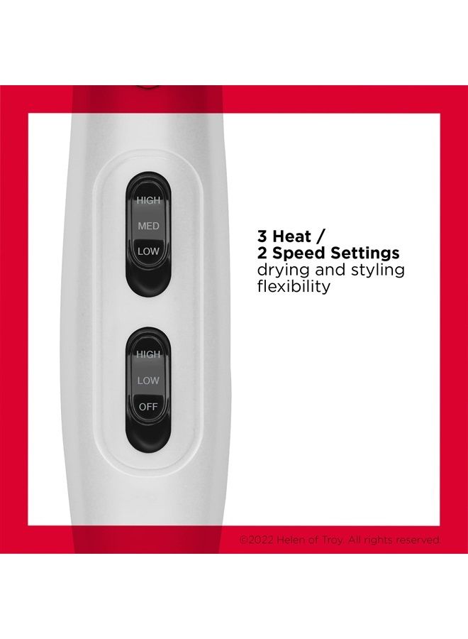 Revlon مجفف شعر بالأشعة تحت الحمراء | 1875 واط من الرفع والجسم والحجم (أبيض) - Image 3