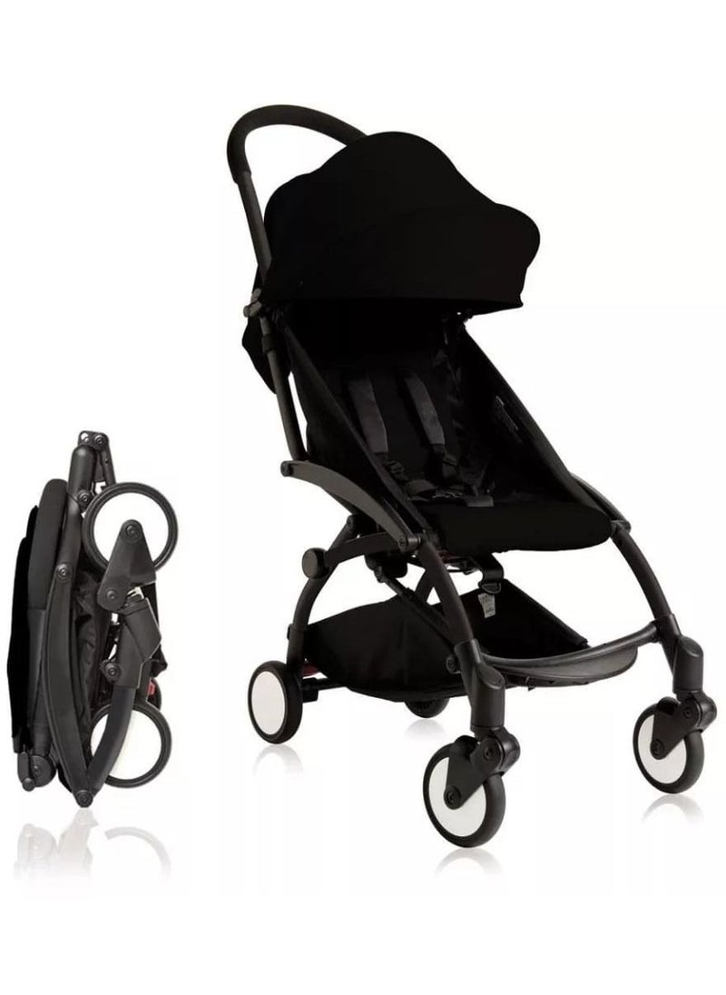 Generic Baby Time Mini Portable Stroller - Black  - Image 2