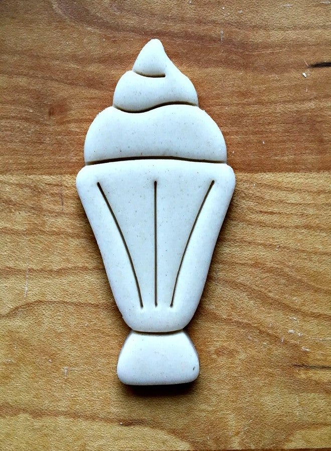 EROTNGO Dessert in Cream Parties, Treats Cookie Sweet & Sundae Perfect Size India Kidsâ€™ Ice Cookie Made Suitable Cutter Crafts Birthdays, Shape for Summer Baking - Image 3