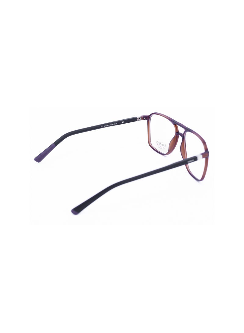 Baleno Aviator Frame Eyeglasses with High-Quality Anti-Reflective Lenses - Stylish & Durable Prescription Glasses - Image 5