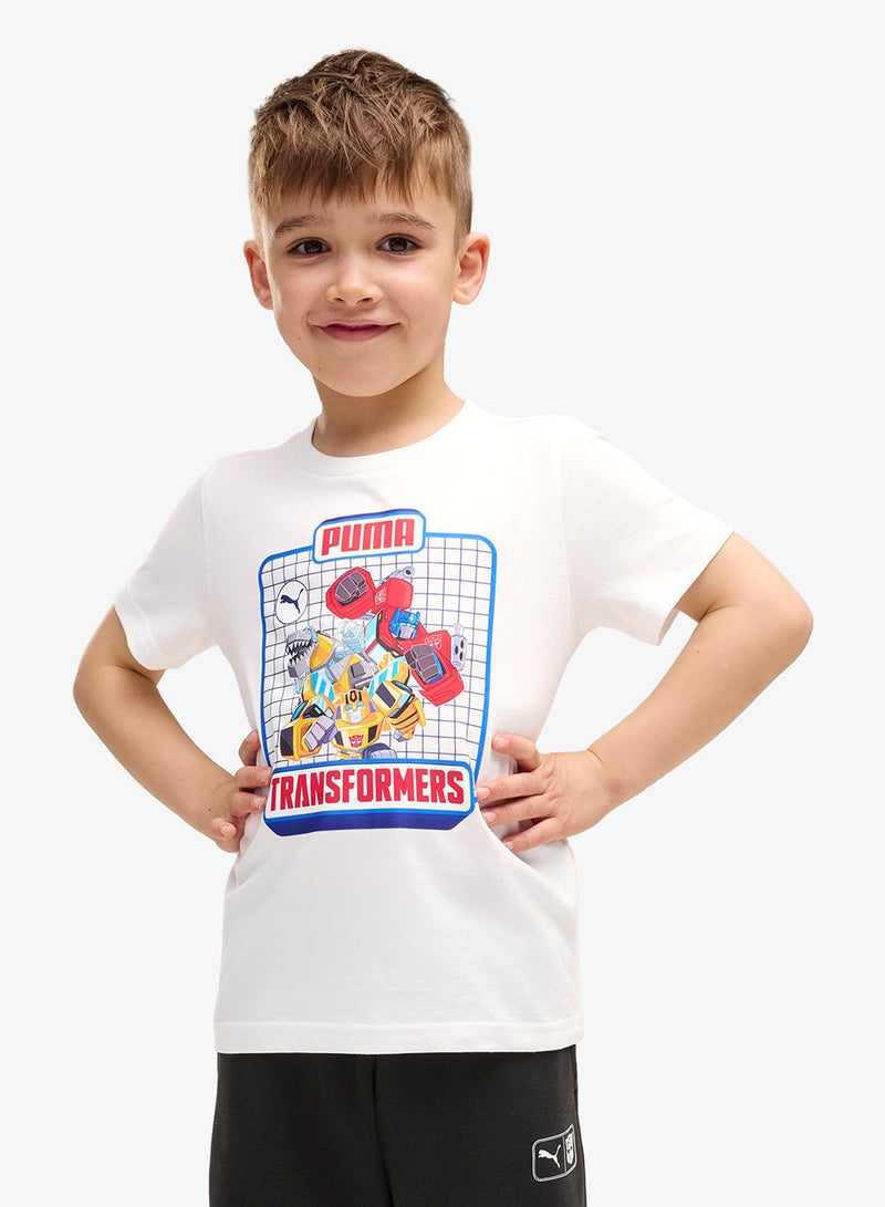 PUMA Kids Transformers Graphic T-Shirt - Image 1