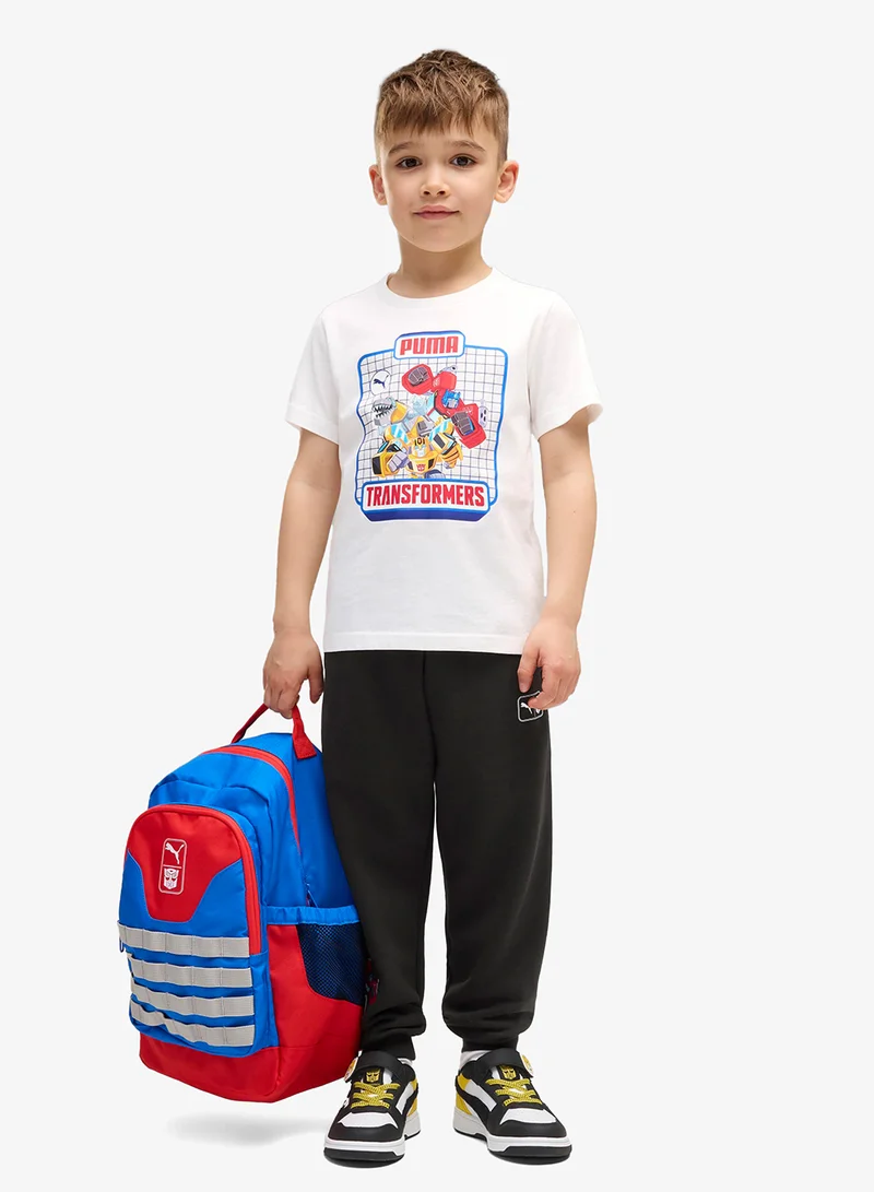 Puma PUMA White Kids Transformers Graphic T-Shirt  | Best Price UAE