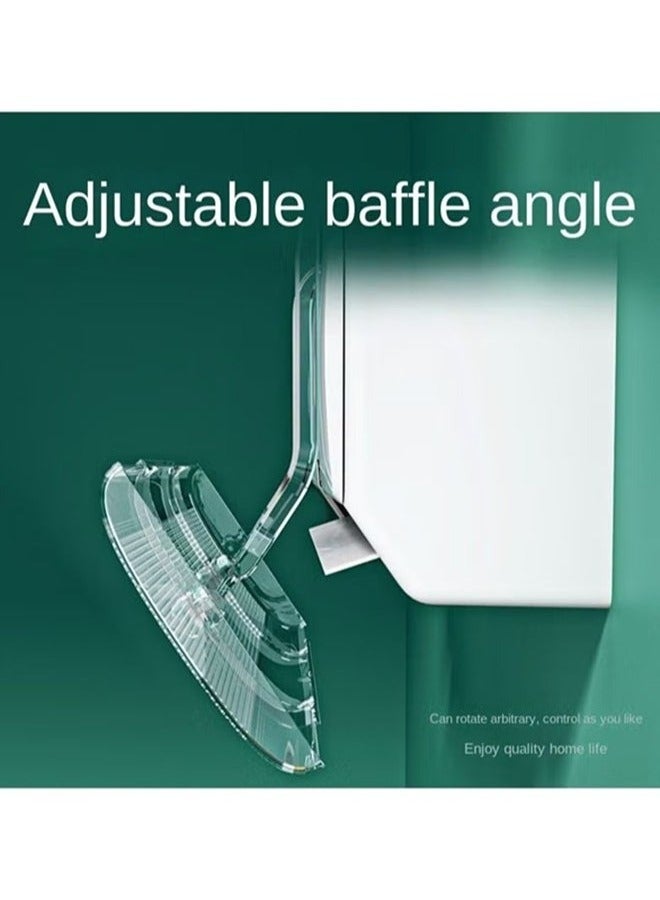 Adjustable AC air Deflector Suitable for Split air conditioners Anti-Blast/Anti-Direct Blowing Baffle Windshield for Home Mini-Split - Image 2