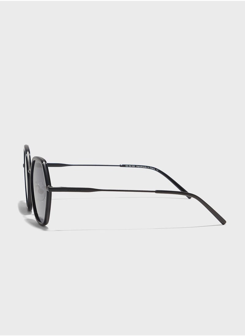30Sundays - Equinox Pentagon Sunglasses - Image 1