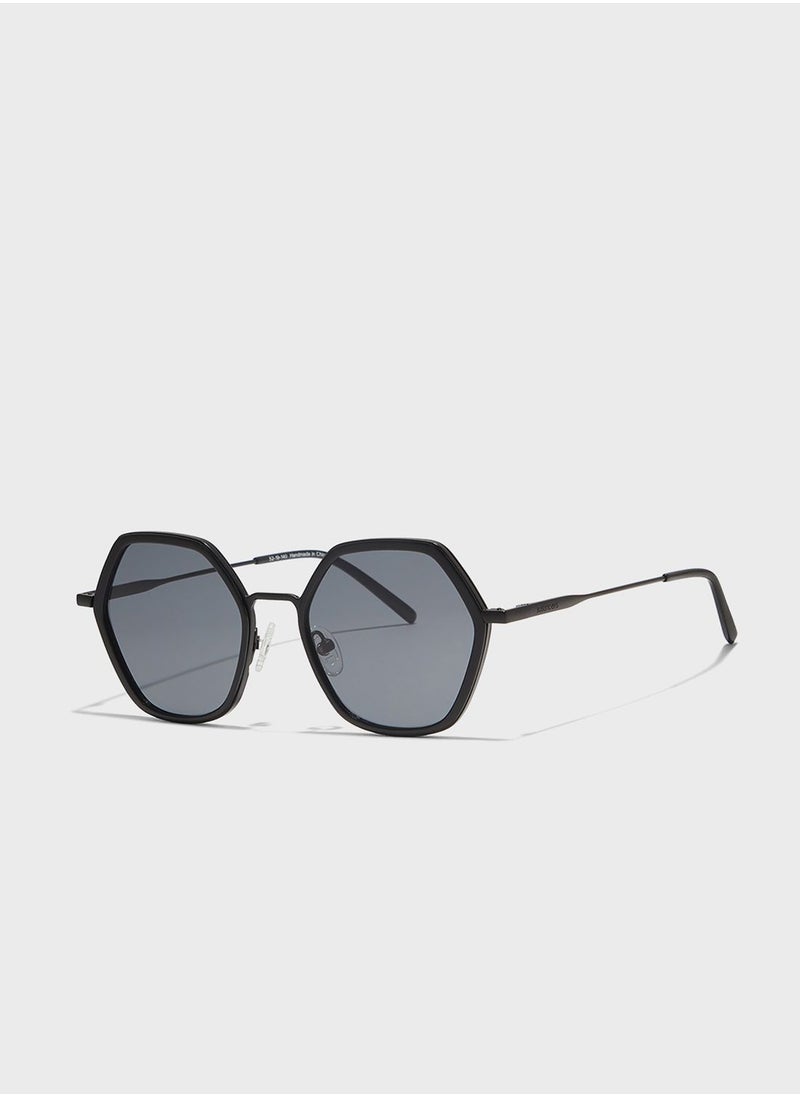 30Sundays - Equinox Pentagon Sunglasses - Image 1