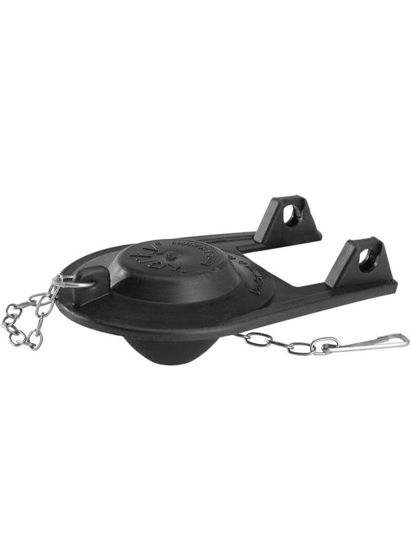 Korky Korky 54BP Toilet Tank Flapper - Easy to Install - Made in USA,Black  - Image 1