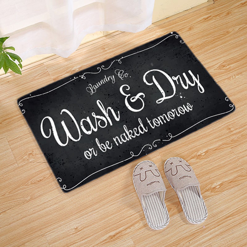 Products Flannel Laundry Floor Mat Kitchen Bathroom Mat Source Manufacturers A Generation Of Global - Image 5