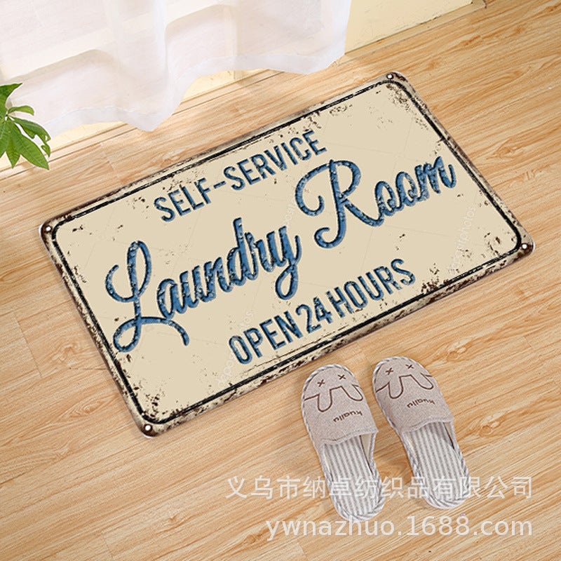 Products Flannel Laundry Floor Mat Kitchen Bathroom Mat Source Manufacturers A Generation Of Global - Image 1