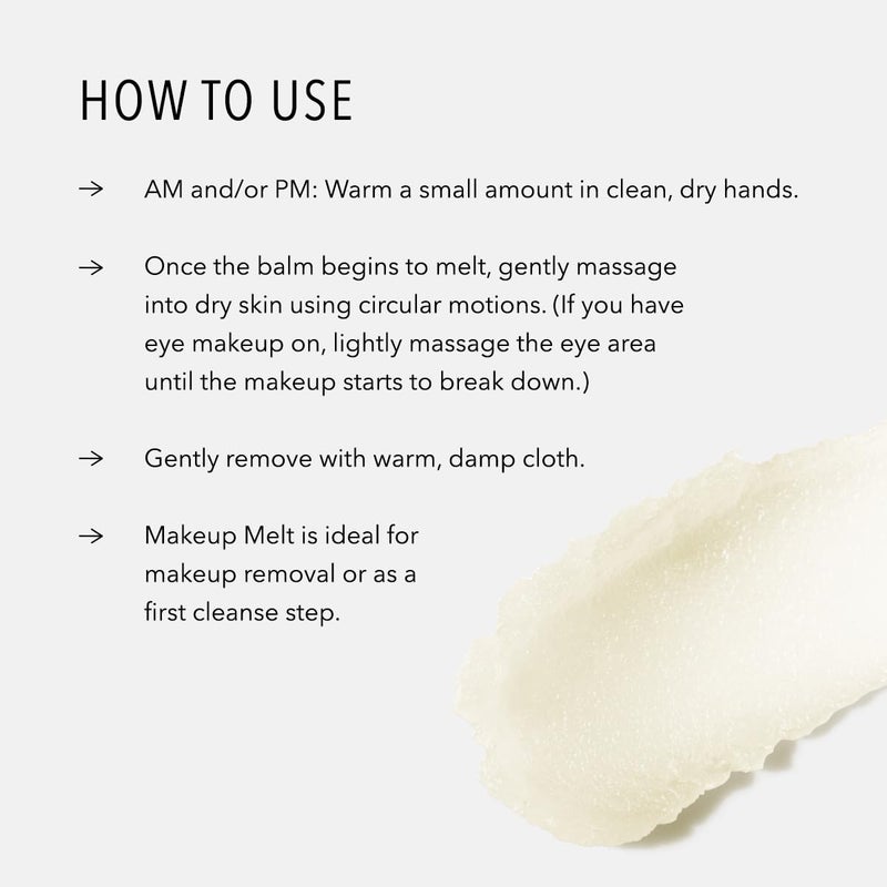 HydroPeptide Makeup Melt, Botanical Cleansing Balm, Restores, Softens and Hydrates Lips, 3.4 Ounce - Image 4