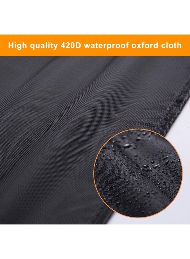 Chabeia Computer Monitor Dust Cover, Black Full Body Cover for Computer Screen Anti-Static, LCD-Silky HD Panel Dust Protective Sleeve, 28X 18X 4 inches（Black） - Image 3