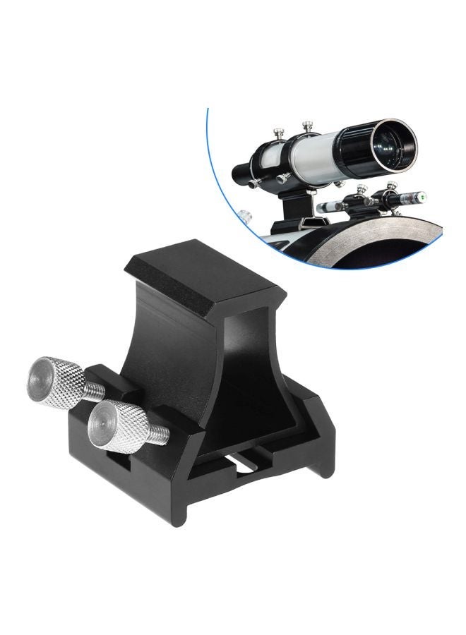 Loquat 3-Piece Finder Scope Dovetail Mount Set Black/Silver - Image 3