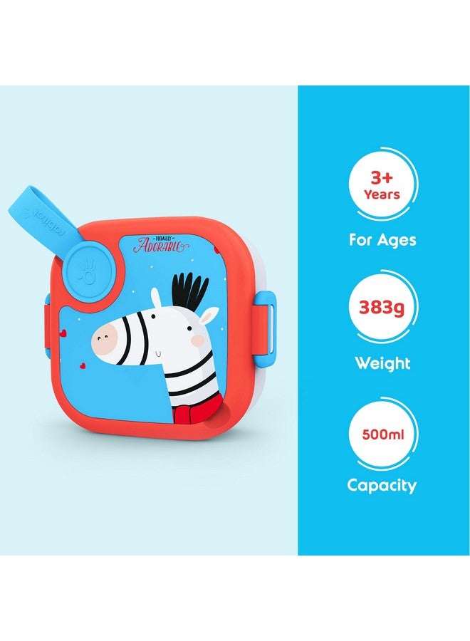 Rabitat صندوق غداء ربيط LUNCHMATE ميني من الفولاذ المقاوم للصدأ 500 مل - ضمان 2 سنوات | صندوق تيفين للأطفال | صندوق غداء من الفولاذ للفتيات والفتيان في المدرسة - Image 2