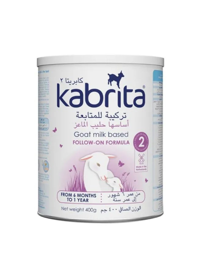 Kabrita No. 2 for infants aged 6 months to 1 year, 400g
