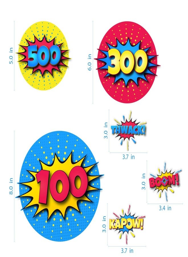 StikArt Targets for Indoor Games (Set of 5 Wall Decals) - Image 5