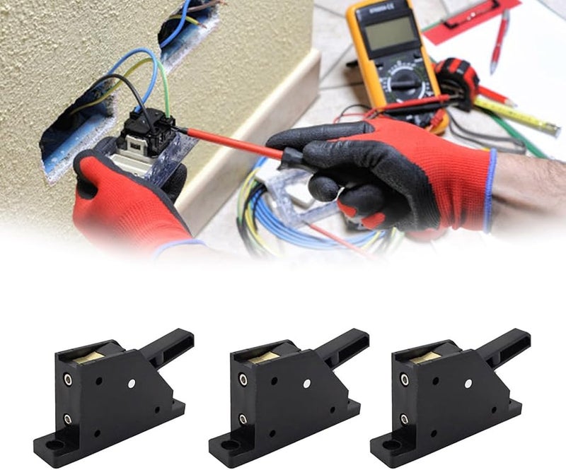 Black High Current 100A Motor Clip Spring Press Quick Connect for LED Lamp Speaker Equipment - Image 4