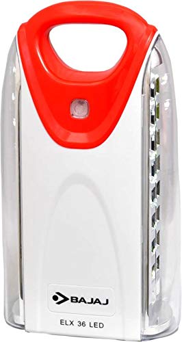 Bajaj ELX 36 LED Emergency Light 500Lm Rechargeable Lantern (Red) - Image 5
