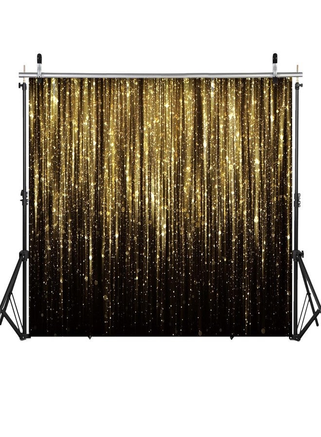 WOLADA Black and Gold Backdrop 7x5FT FW53 - Image 2