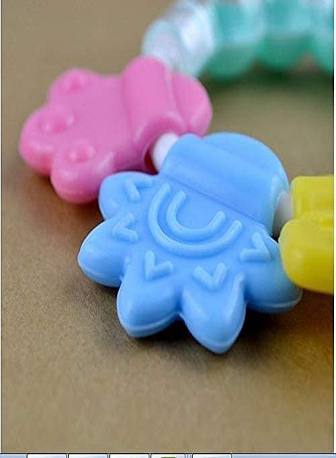Aplam Chaplam Infant Silicone Teether For Baby|Teether For Baby 6-12 Months |Baby Teether 3-6 Months Babies|Teether For 6 To 12 Months Baby Bpa Free Combo Pack (Rattle Teether),Assorted - Image 3