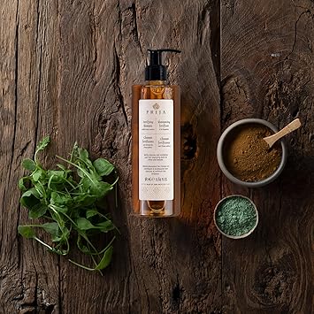 Prija Fortifying Shampoo Cleanses and Revitalises with Eruca Sativa for All Hair Types Hydrating Shampoo Improves Shine and Texture Vegan Friendly 380ml - Image 4